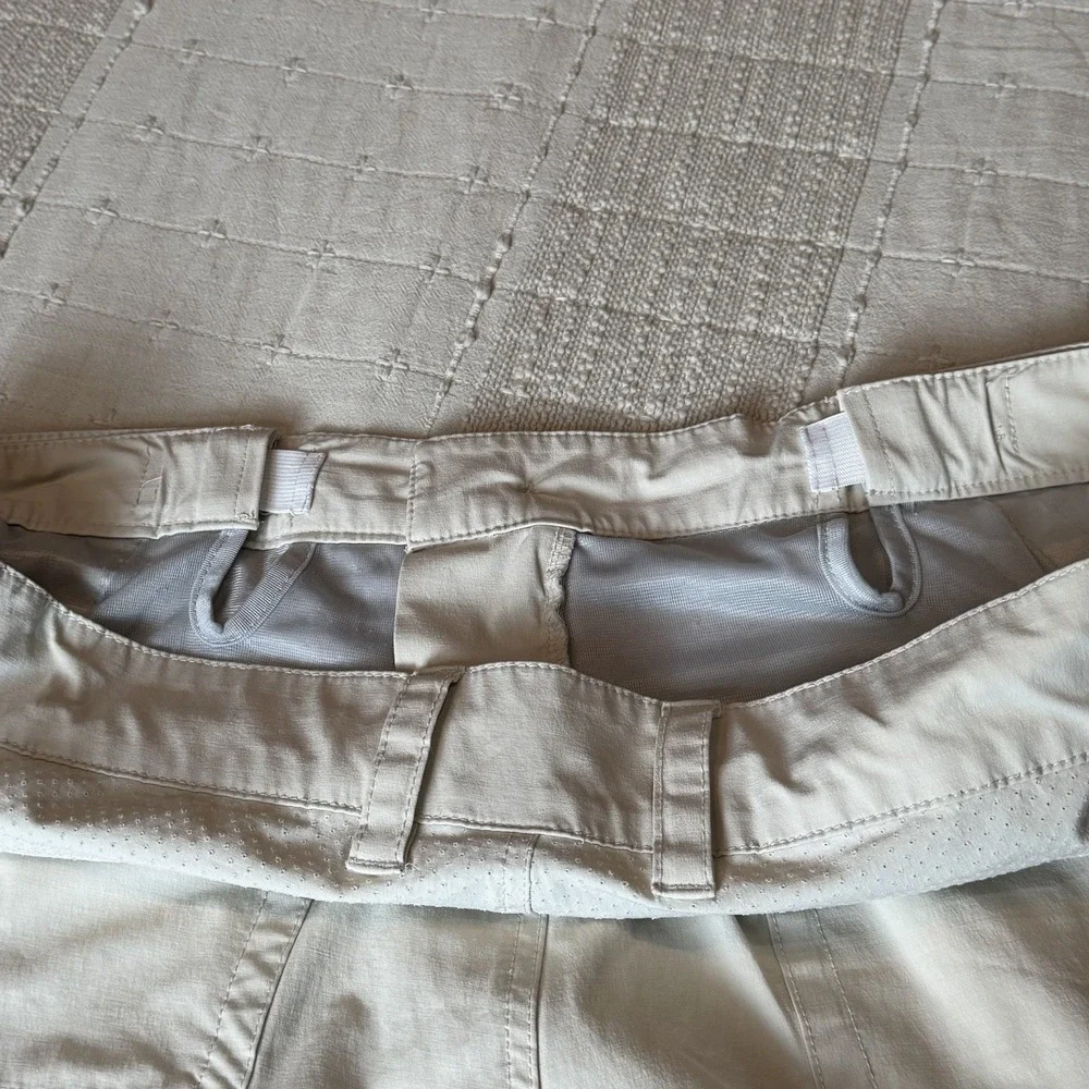 Huk Performance Fishing Short Mens XXL Tan Khaki Cargo Quick Dry Utility Pockets - Picture 6 of 6